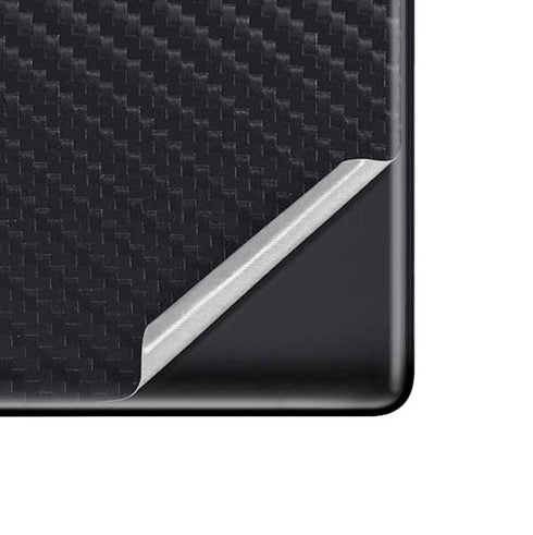 Black Carbon Fiber Specialty Texture Material Google Pixel 6 Skin